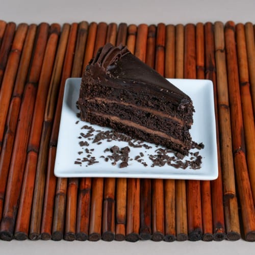 Triple Layered Chocolate Cake.