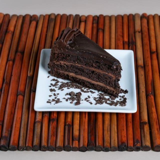 Triple Layered Chocolate Cake.