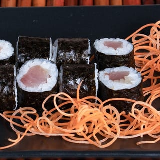 Tuna, Salmon or Yellow Tail Roll