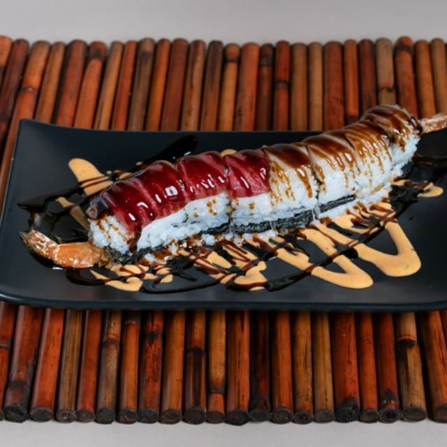 Dragon Sake Roll.